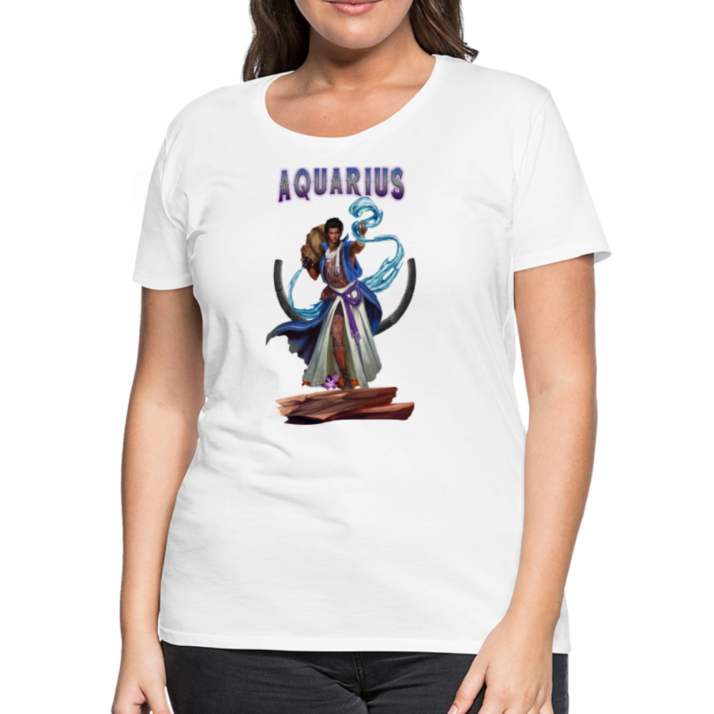 Women’s Astral Aquarius Premium T-Shirt - white