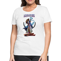 Thumbnail for Women’s Astral Aquarius Premium T-Shirt - white