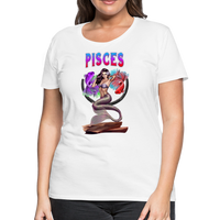 Thumbnail for Women’s Astral Pisces Premium T-Shirt - white