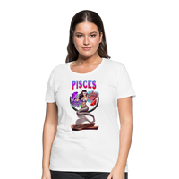 Thumbnail for Women’s Astral Pisces Premium T-Shirt - white