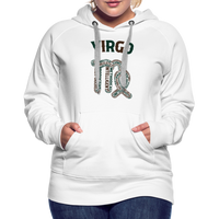 Thumbnail for Women's Power Words Virgo Premium Hoodie - white