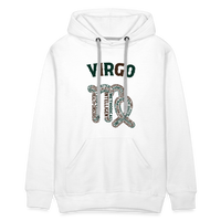 Thumbnail for Men's Power Words Virgo Premium Hoodie - white