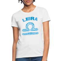 Thumbnail for Women's Power Words Libra T-Shirt - white