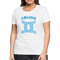 Thumbnail for Women's Power Words Gemini Premium T-Shirt - white