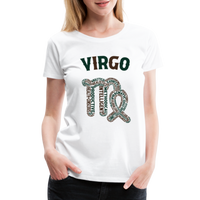 Thumbnail for Women's Power Words Virgo Premium T-Shirt - white