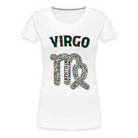 Thumbnail for Women's Power Words Virgo Premium T-Shirt - white