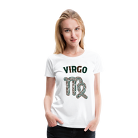 Thumbnail for Women's Power Words Virgo Premium T-Shirt - white