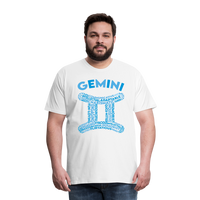 Thumbnail for Men's Power Words Gemini Premium T-Shirt - white