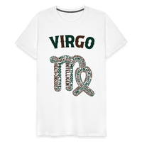 Thumbnail for Men's Power Words Virgo Premium T-Shirt - white