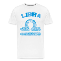 Thumbnail for Men's Power Words Libra Premium T-Shirt - white