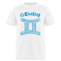 Thumbnail for Men's Power Words Gemini Classic T-Shirt - white