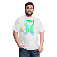 Thumbnail for Men's Power Words Pisces Classic T-Shirt - white