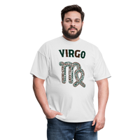 Thumbnail for Mens Power Words Virgo Classic T-Shirt - white