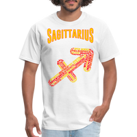 Thumbnail for Men's Power Words Sagittarius Classic T-Shirt - white