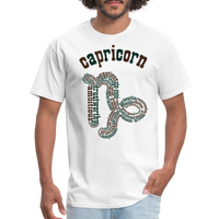 Thumbnail for Men's Power Words Capricorn Classic T-Shirt - white