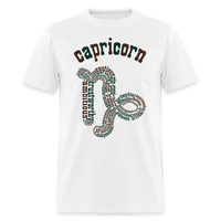 Thumbnail for Men's Power Words Capricorn Classic T-Shirt - white