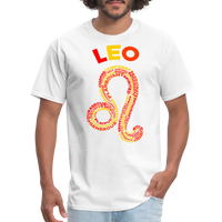 Thumbnail for Men's Power Words Leo Classic T-Shirt - white