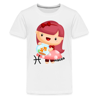 Thumbnail for Kids' Astro Girl Pisces Premium T-Shirt - white