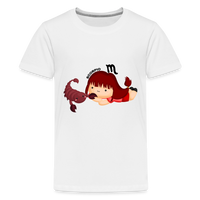 Thumbnail for Kids' Astro Girl Scorpio Premium T-Shirt - white