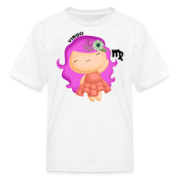 Thumbnail for Kids' Astro Girl Virgo T-Shirt - white