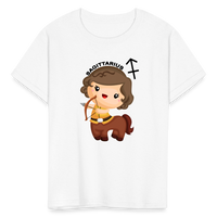 Thumbnail for Kids' Astro Girl Sagittarius T-Shirt - white