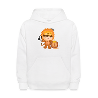 Thumbnail for Kids' Astro Girl Leo Hoodie - white