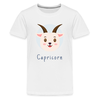 Thumbnail for Kids' Astro Toon Capricorn Premium T-Shirt - white