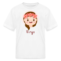 Thumbnail for Kids' Astro Toon Virgo T-Shirt - white