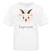 Thumbnail for Kids' Astro Toon Capricorn T-Shirt - white