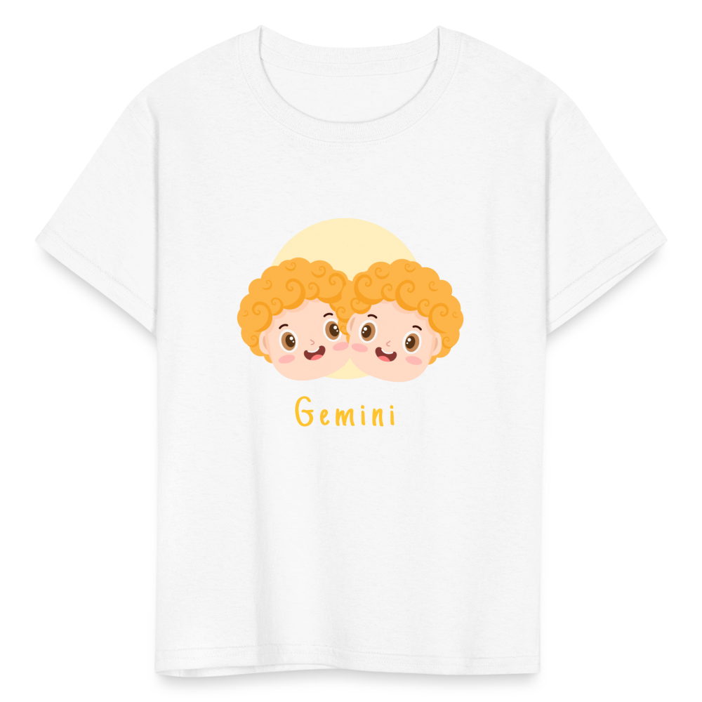 Kids' Astro Toon Gemini T-Shirt - white