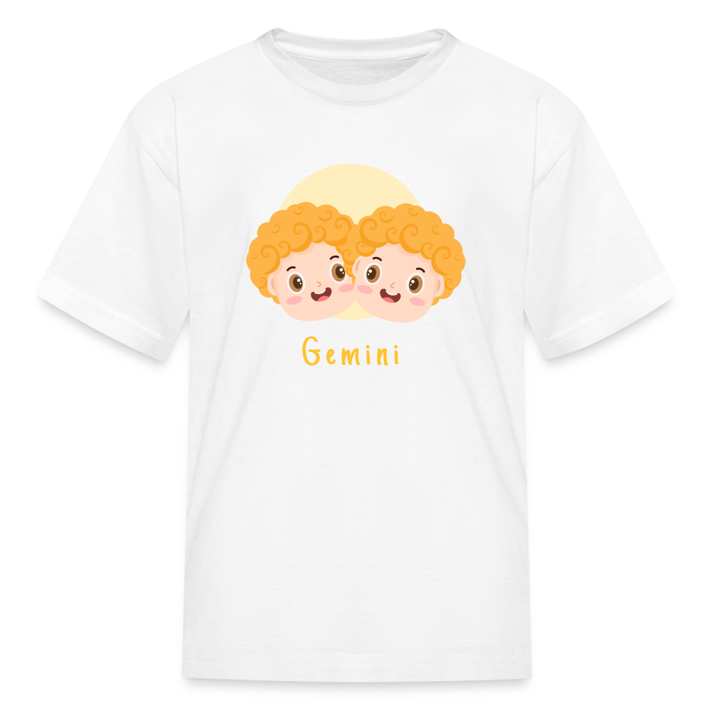 Kids' Astro Toon Gemini T-Shirt - white