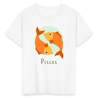 Thumbnail for Kids' Astro Toon Pisces T-Shirt - white