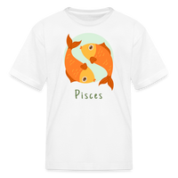 Thumbnail for Kids' Astro Toon Pisces T-Shirt - white