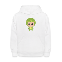 Thumbnail for Kids' Bobbly Sagittarius Hoodie - white