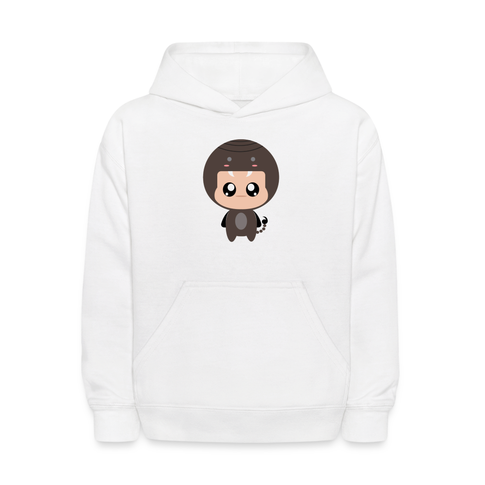 Kids' Bobbly Scorpio Hoodie - white