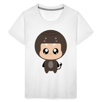 Thumbnail for Kids' Bobbly Scorpio Premium T-Shirt - white