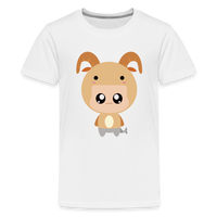 Thumbnail for Kids' Bobbly Capricorn Premium T-Shirt - white