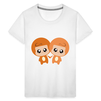 Thumbnail for Kids' Bobbly Gemini Premium T-Shirt - white