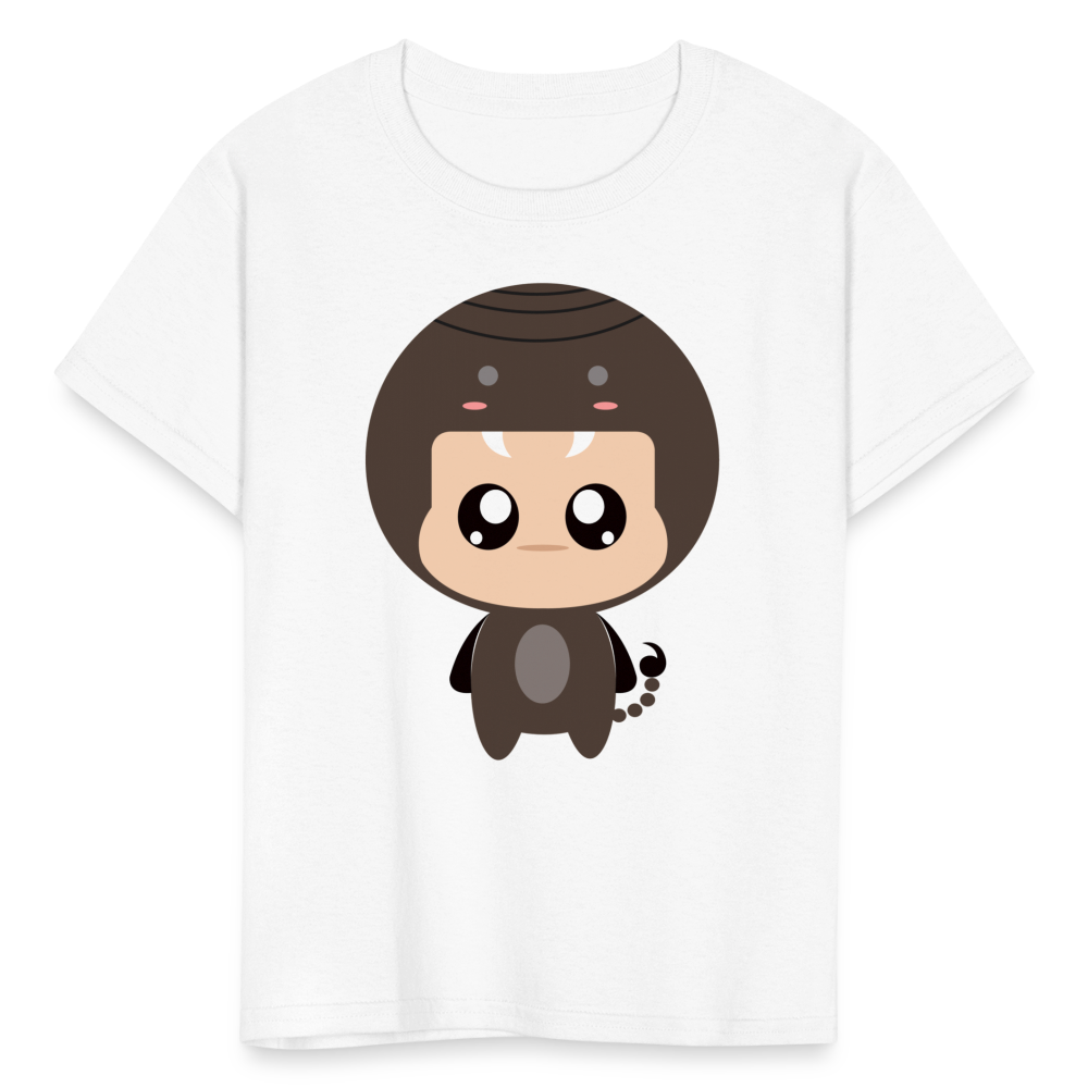 Kids' Bobbly Scorpio T-Shirt - white