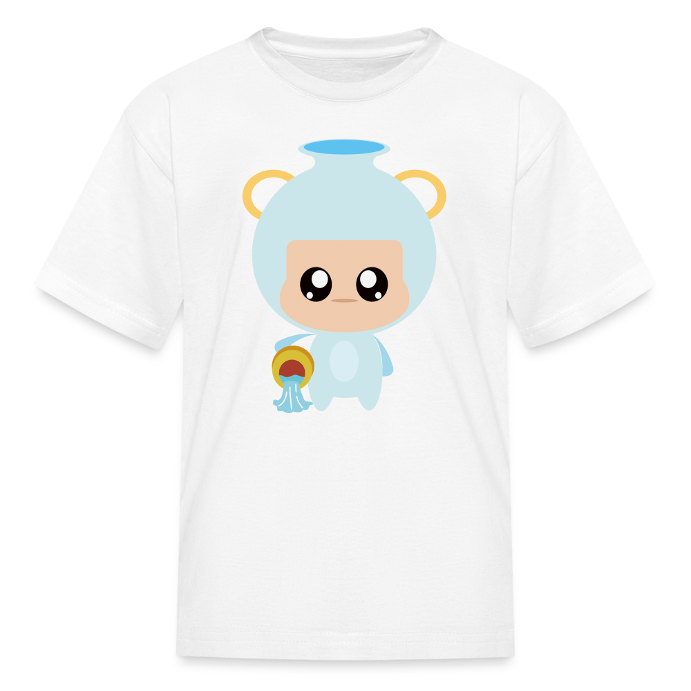 Kids' Bobbly Aquarius T-Shirt - white