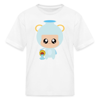 Thumbnail for Kids' Bobbly Aquarius T-Shirt - white