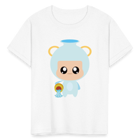 Thumbnail for Kids' Bobbly Aquarius T-Shirt - white