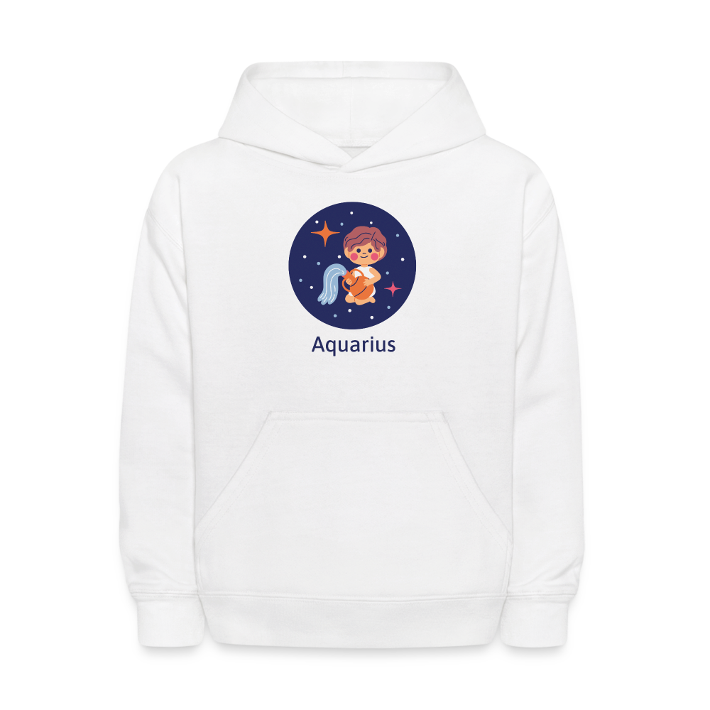 Kids' Bluey Aquarius Hoodie - white