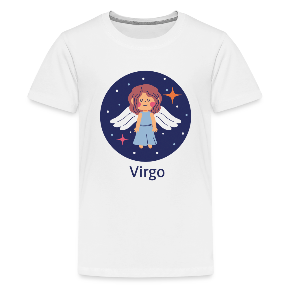 Kids' Bluey Virgo Premium T-Shirt - white