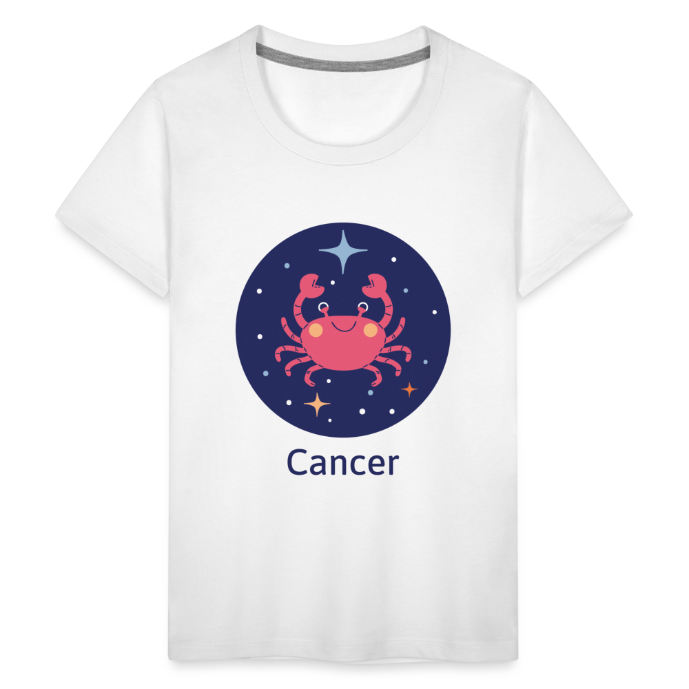 Kids' Bluey Cancer Premium T-Shirt - white