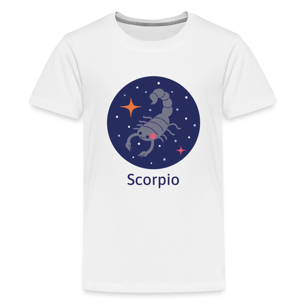 Kids' Bluey Scorpio Premium T-Shirt - white