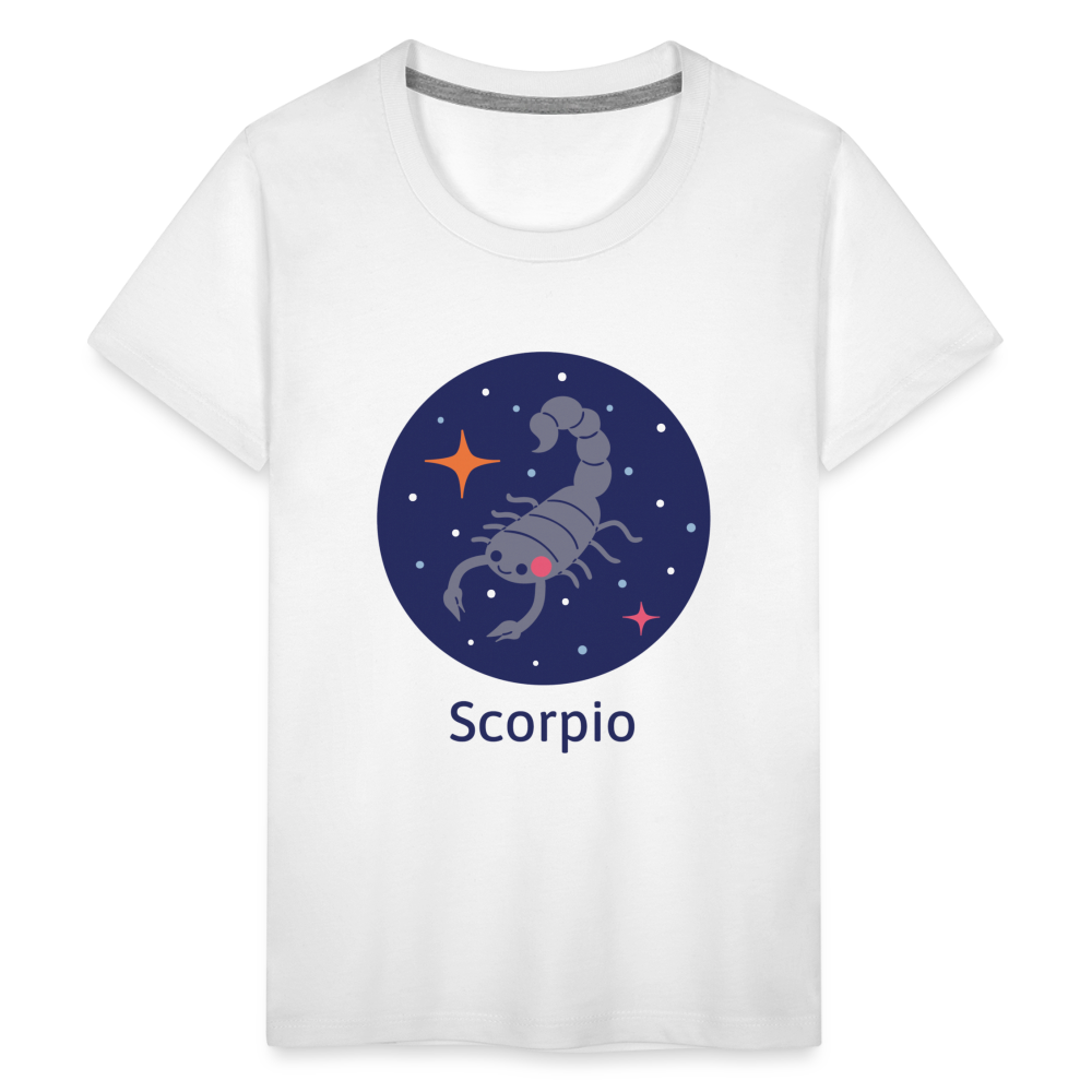 Kids' Bluey Scorpio Premium T-Shirt - white