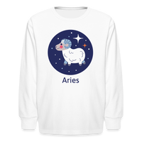 Thumbnail for Kids' Bluey Aries Long Sleeve T-Shirt - white