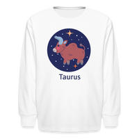 Thumbnail for Kids' Bluey Taurus Long Sleeve T-Shirt - white