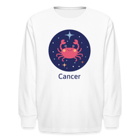 Thumbnail for Kids' Bluey Cancer Long Sleeve T-Shirt - white